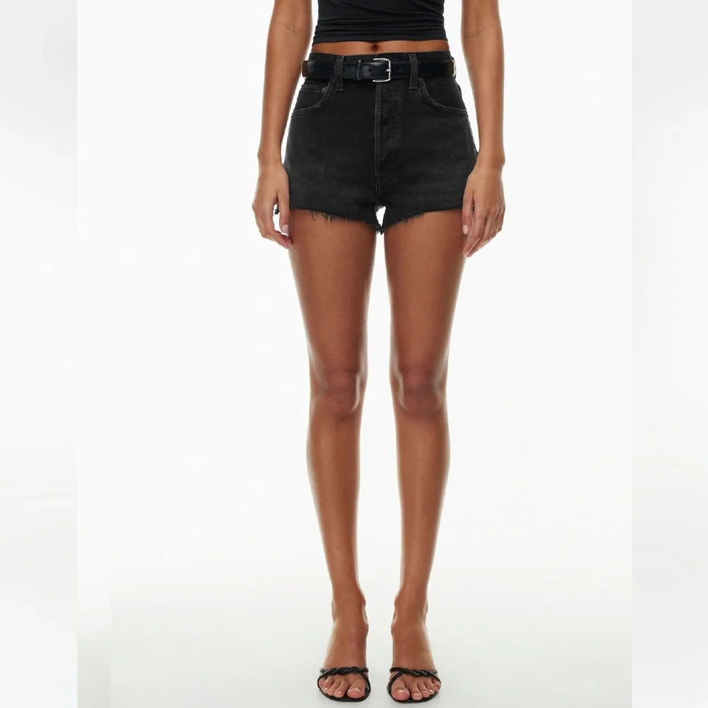 agolde Mila Denim Shorts - Picture 2 of 6